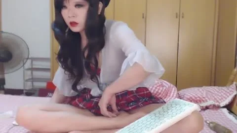 Real fucking young asian shemale