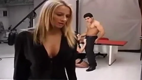tasty babe In stockings receives Shared between man & A shelady