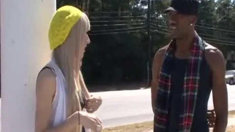 Hard nailining in company with beautiful transvestite