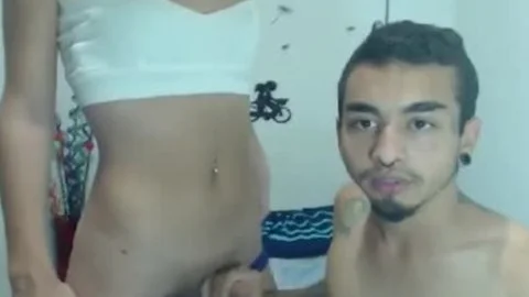 Studly chap bangs A nasty lady-man