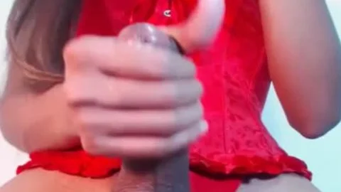 latin chick large penis t-girl sex cream flow