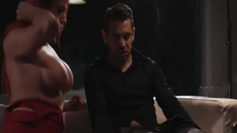 concupiscent boy Enjoys Grinding On Transbabe Aspen Brooks Top In Cowgirl