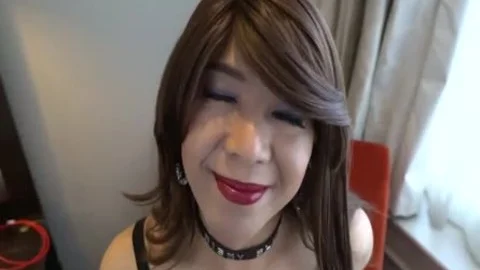 tranny tranny skank Solo Masturbation