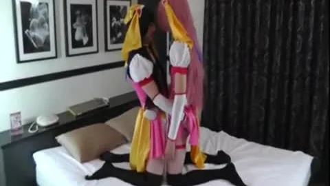 Cosplay boyz Playing