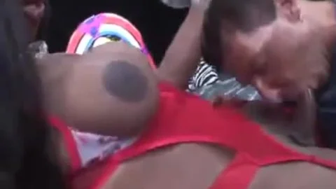 sexy Copulation With black lady-man