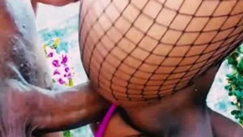 Biggest Colombian ebon ladyman knob In History pounds