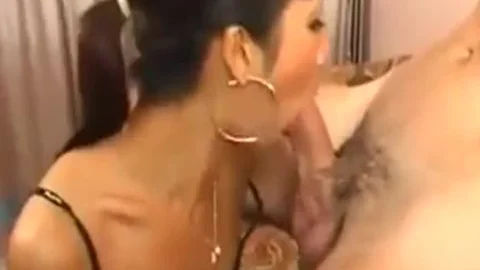 CLASSIC shemale #36 LB fucked