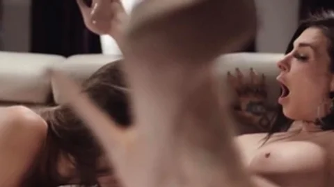 Tattooed Stepmother gets Licked And poked By TS Stepteen