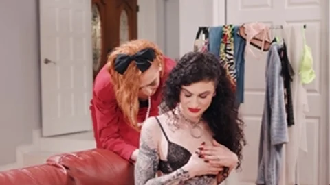 TransFixed: Perfect married babe cumshot on the street