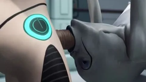 dirty Sex! Sci-fi Android bonks Hard An Alien In The Surgery Room In The Space Station