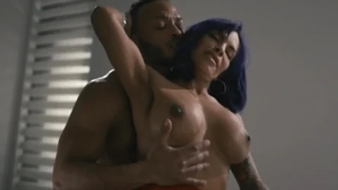 Transsensual - Couple Dillon Diaz reverse cowgirl