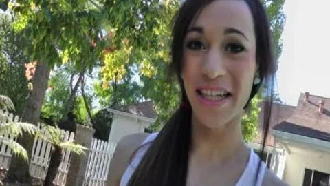 Madison Montag Is A kinky brunette hair