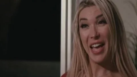 busty blonde Ts Superstar Aubrey Kate Bouncy pooper Ride