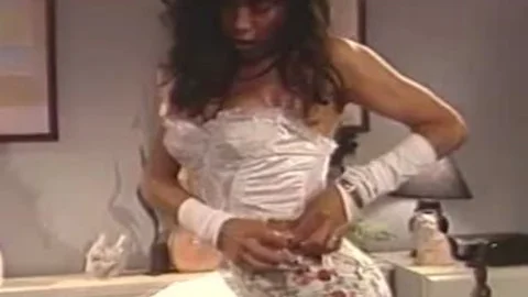Vintage t-girl bareback Action With Her dude