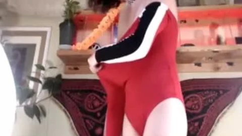 horny Transgirl Puffy teats Teasing web camera