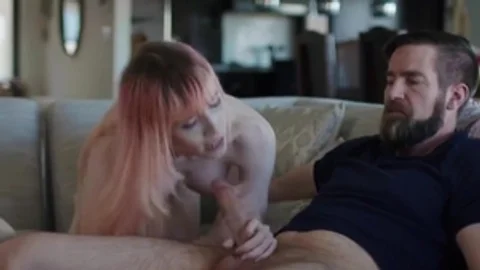 busty shelady Stepdaughter Analed Comfort By Her Stepdaddy