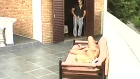 fine blond shemale receives Her nice perky love muffins Sucked