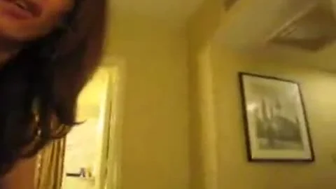 Hard slamming along with t-girl