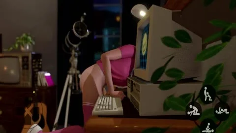 Two beauties Turned Into sheboys - 3D Futanari Animation clip